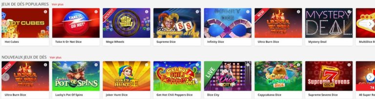 Star Casino jeux